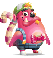 Funny Monster Character Animator Puppet